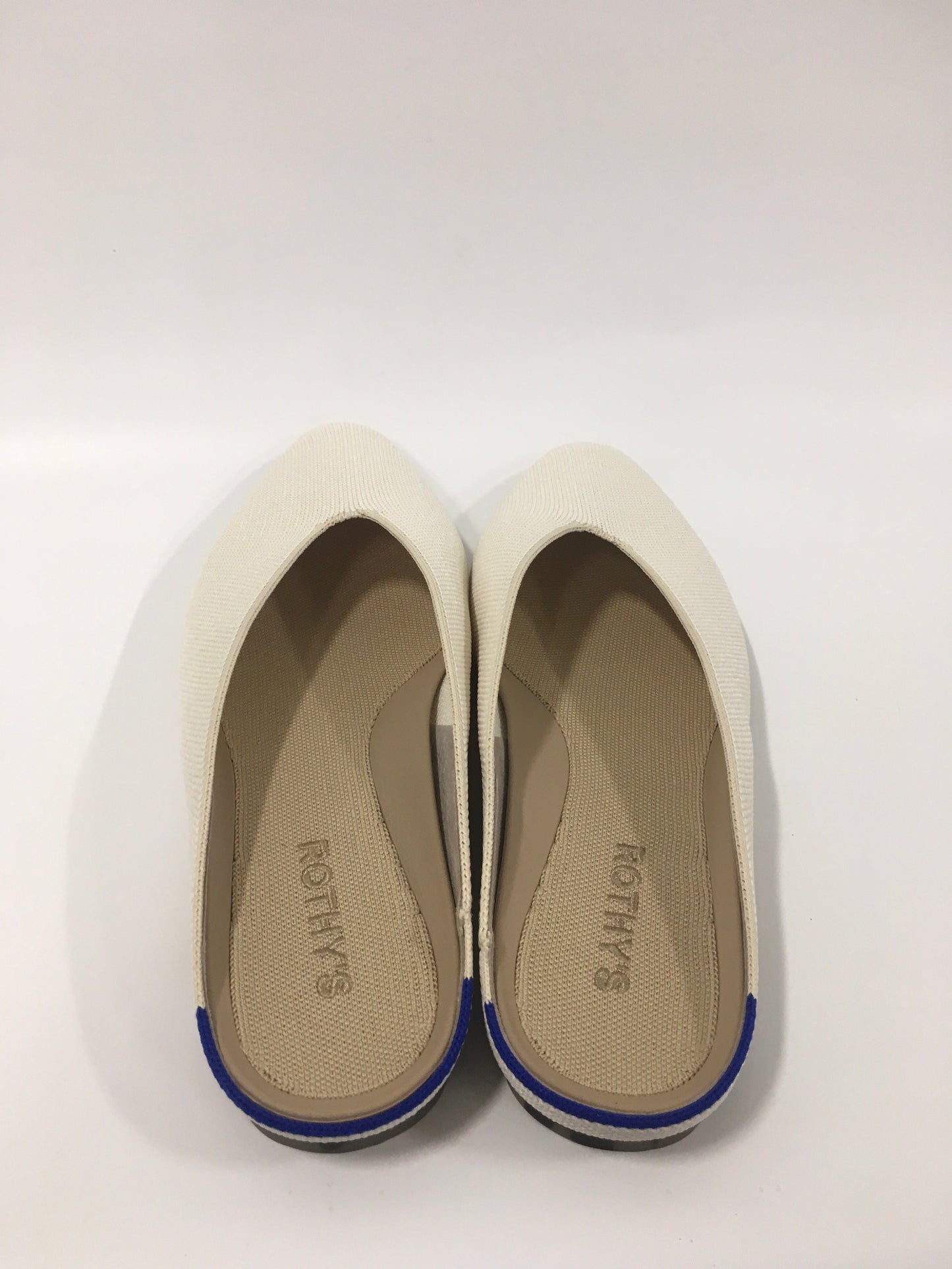 Shoes Flats By Rothys In Cream, Size: 10.5