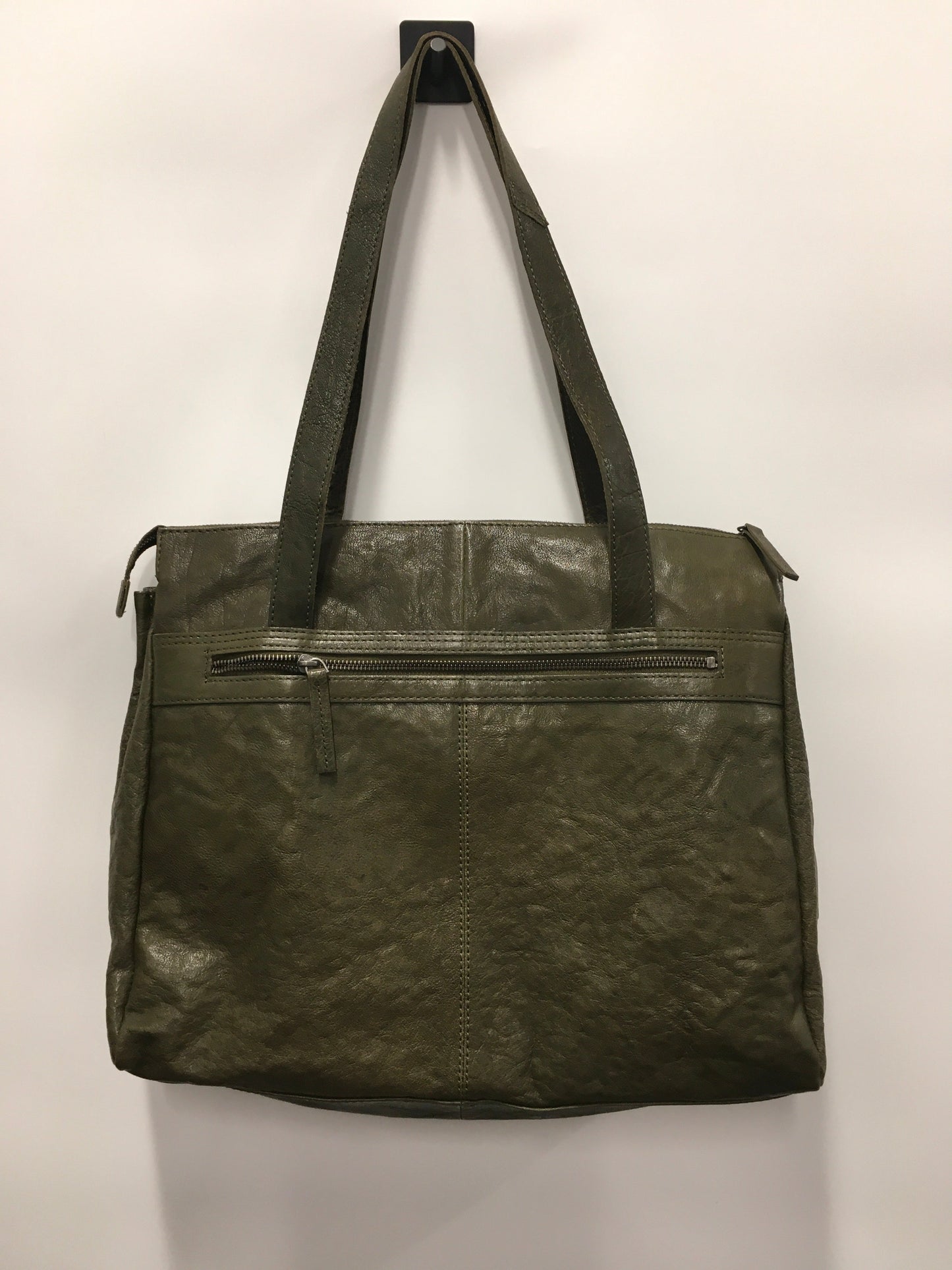 Handbag Leather By Clothes Mentor, Size: Large