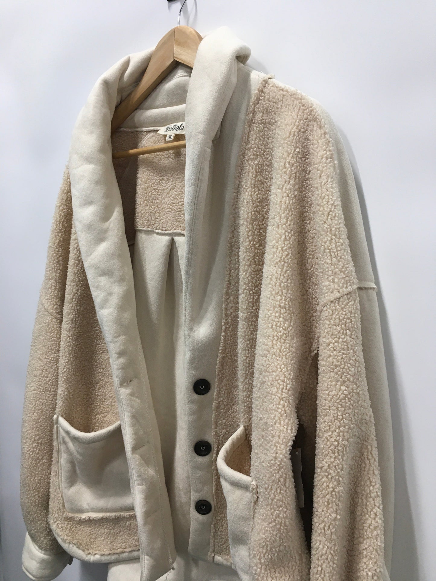 Jacket Other By Listicle In Cream, Size: L