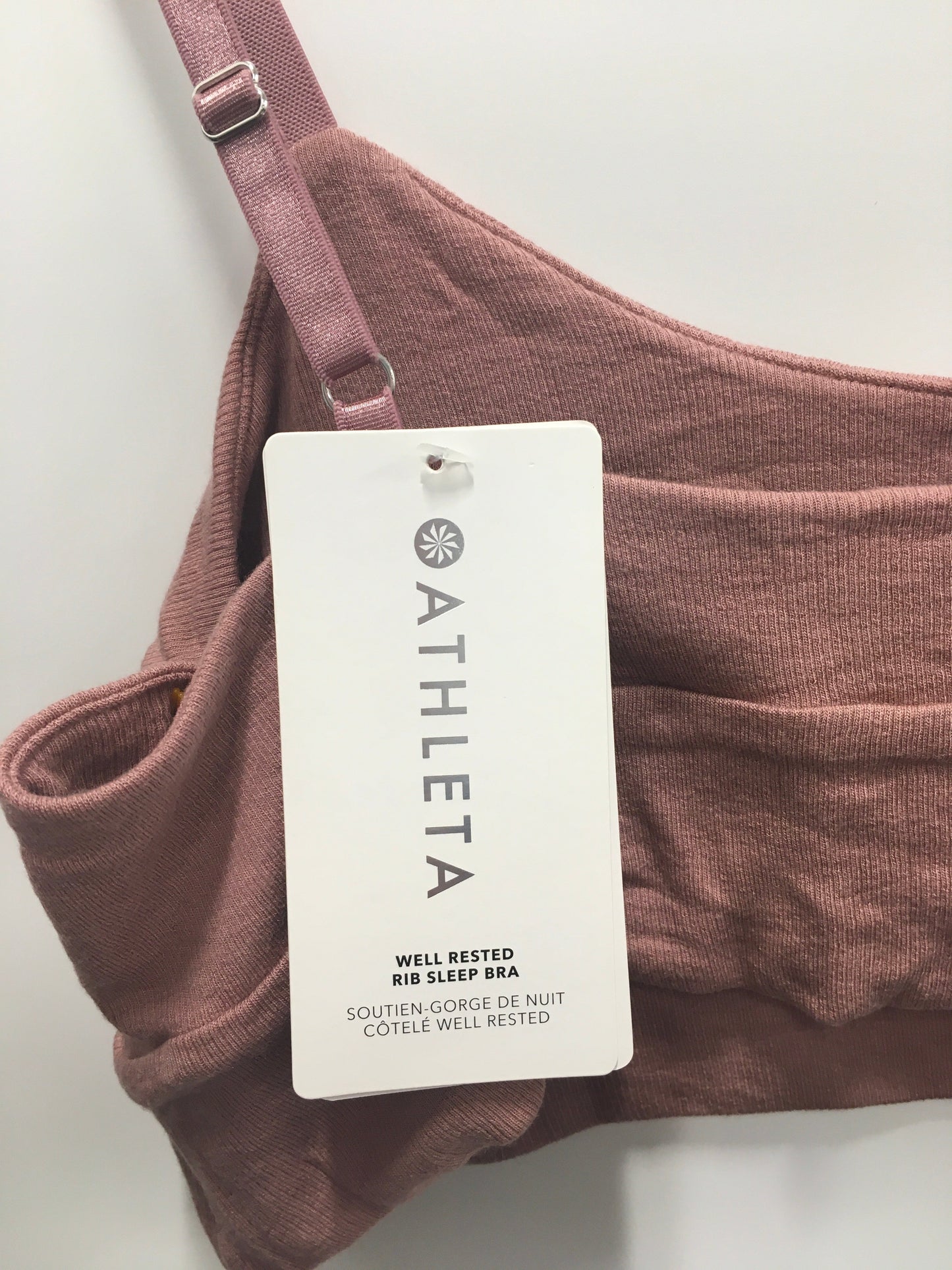 Athletic Bra By Athleta In Pink, Size: Xl