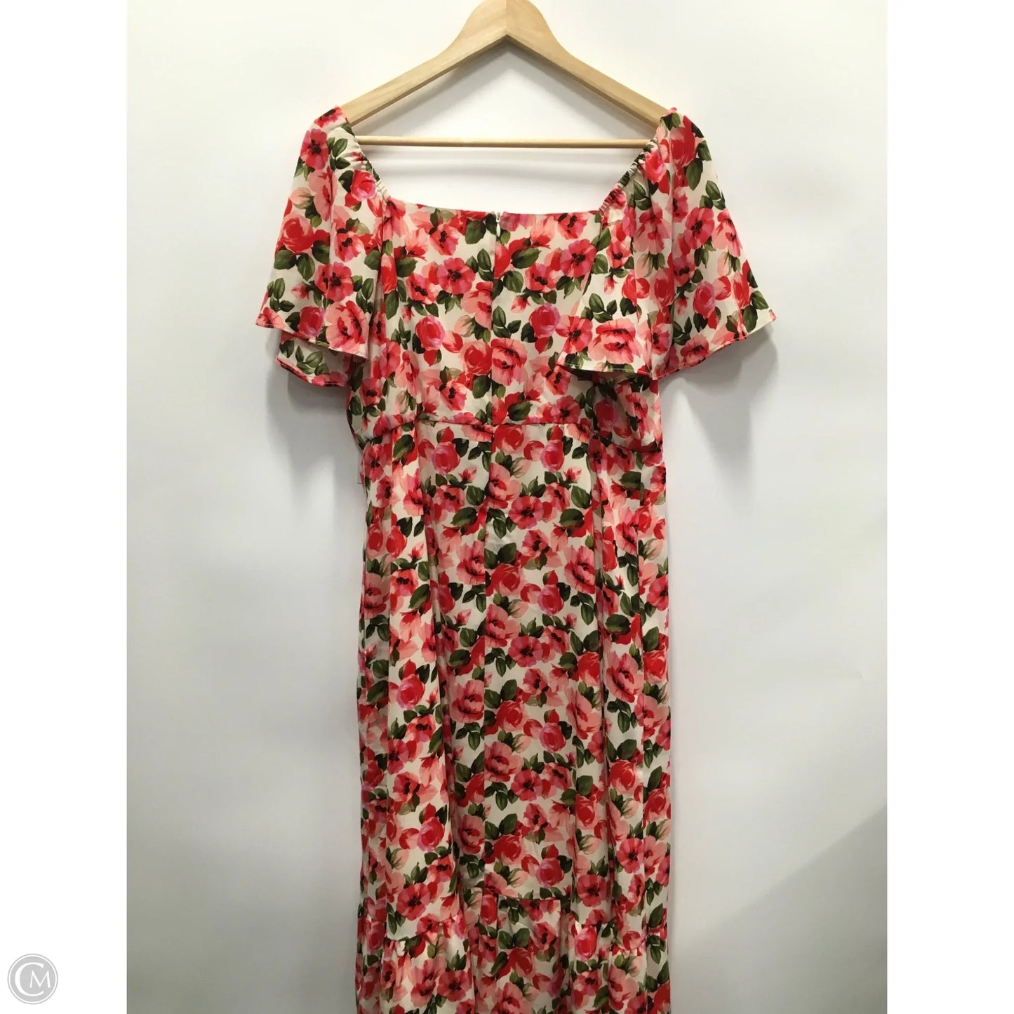 Dress Casual Midi By JULIA JORDAN In Floral Print, Size: L