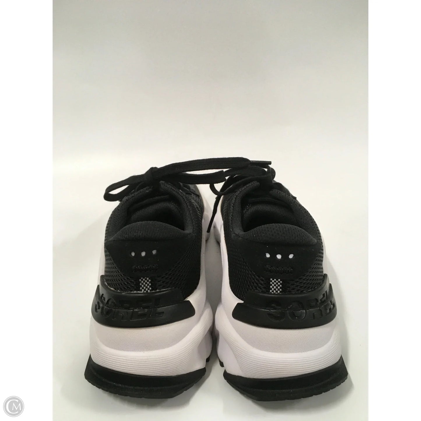 Shoes Athletic By Sorel In Black & White, Size: 8.5