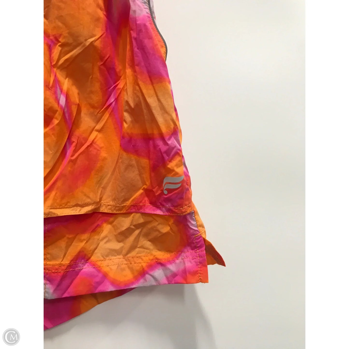 Athletic Shorts By Fabletics In Orange & Pink, Size: M