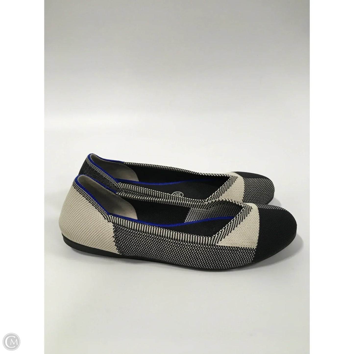 Shoes Flats By Rothys In Plaid Pattern, Size: 7