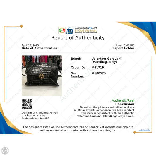 Handbag Designer By Valentino-mario, Size: Large