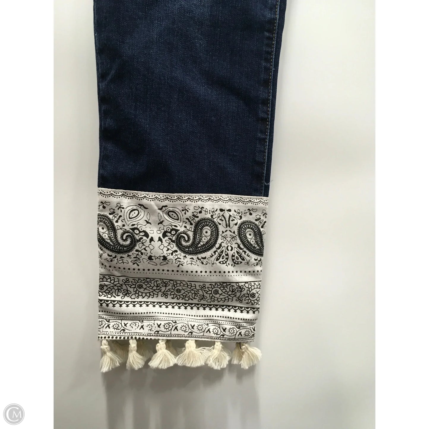 Jeans Straight By Hilary Radley In Blue Denim, Size: 8