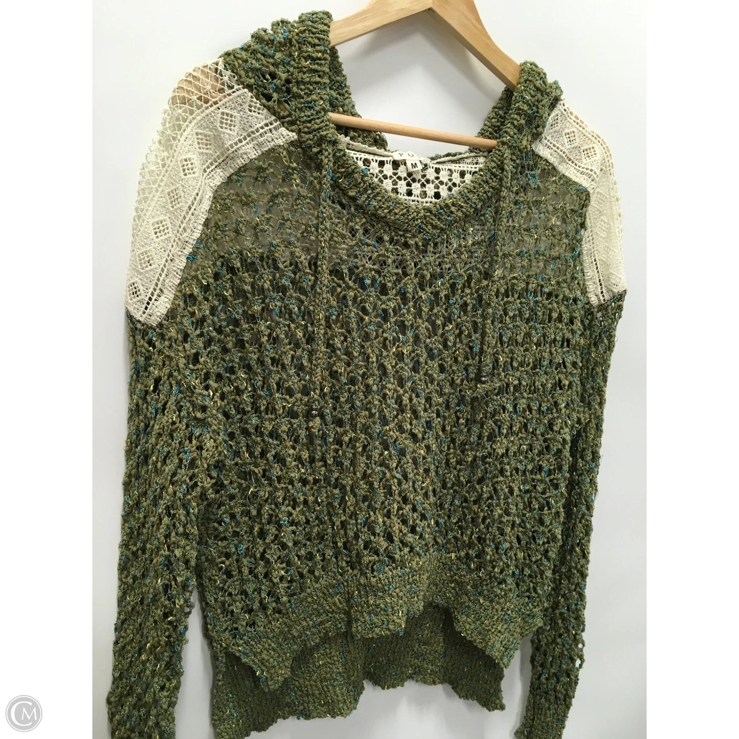Sweater By Pol In Green, Size: M