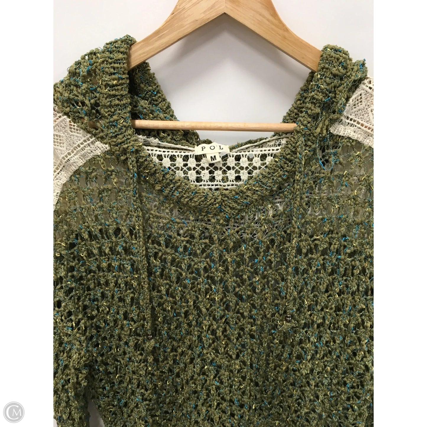 Sweater By Pol In Green, Size: M