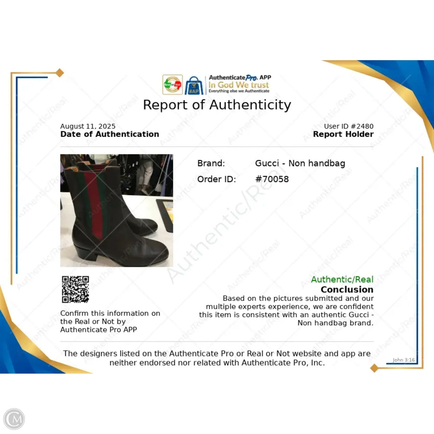 Boots Luxury Designer By Gucci In Brown, Size: 6