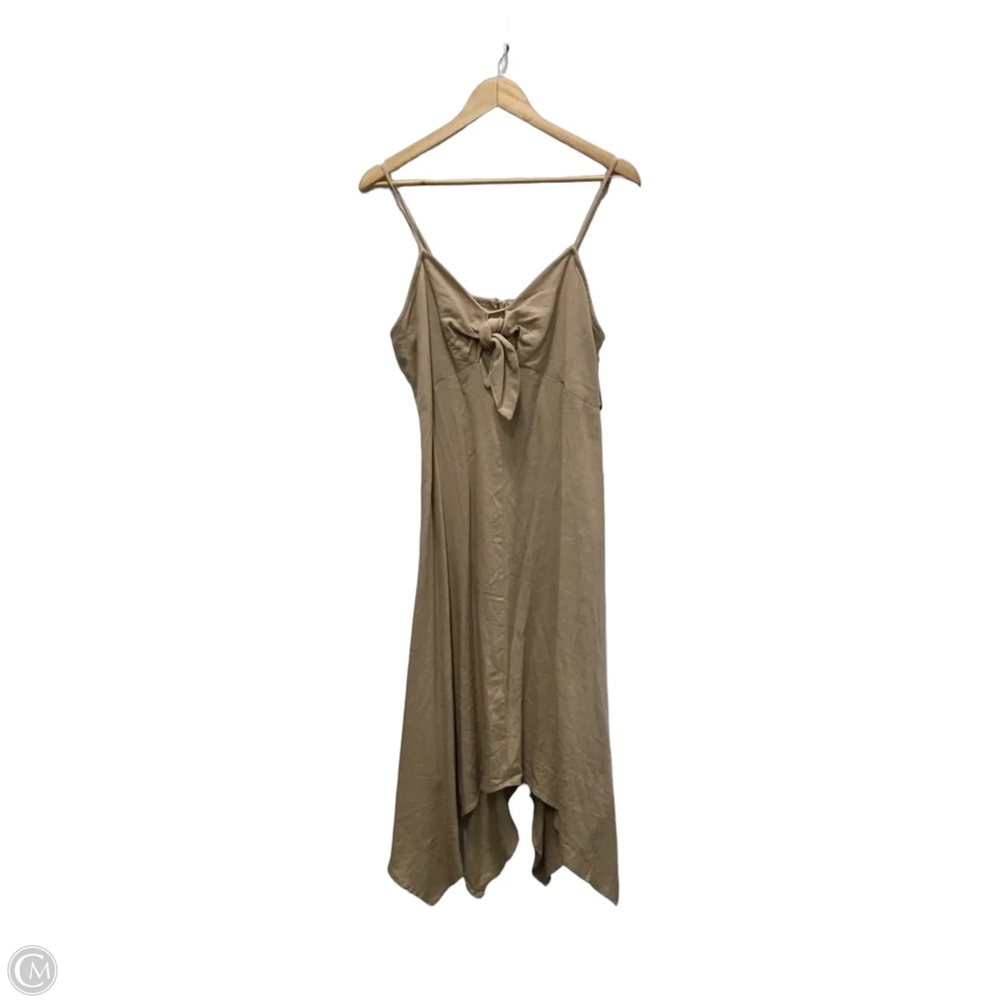 Dress Casual Short By Clothes Mentor In Cream, Size: L