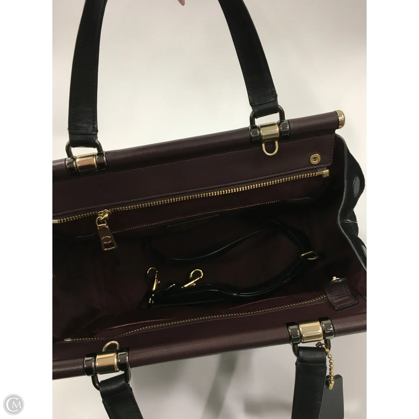 Handbag Designer By Coach, Size: Large