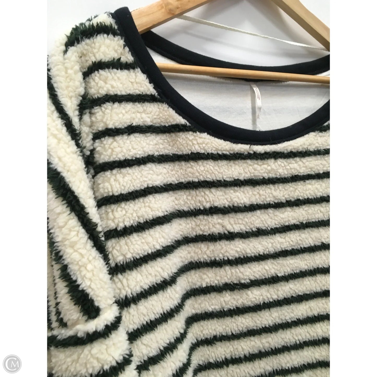 Sweater By Free People In Striped Pattern, Size: L