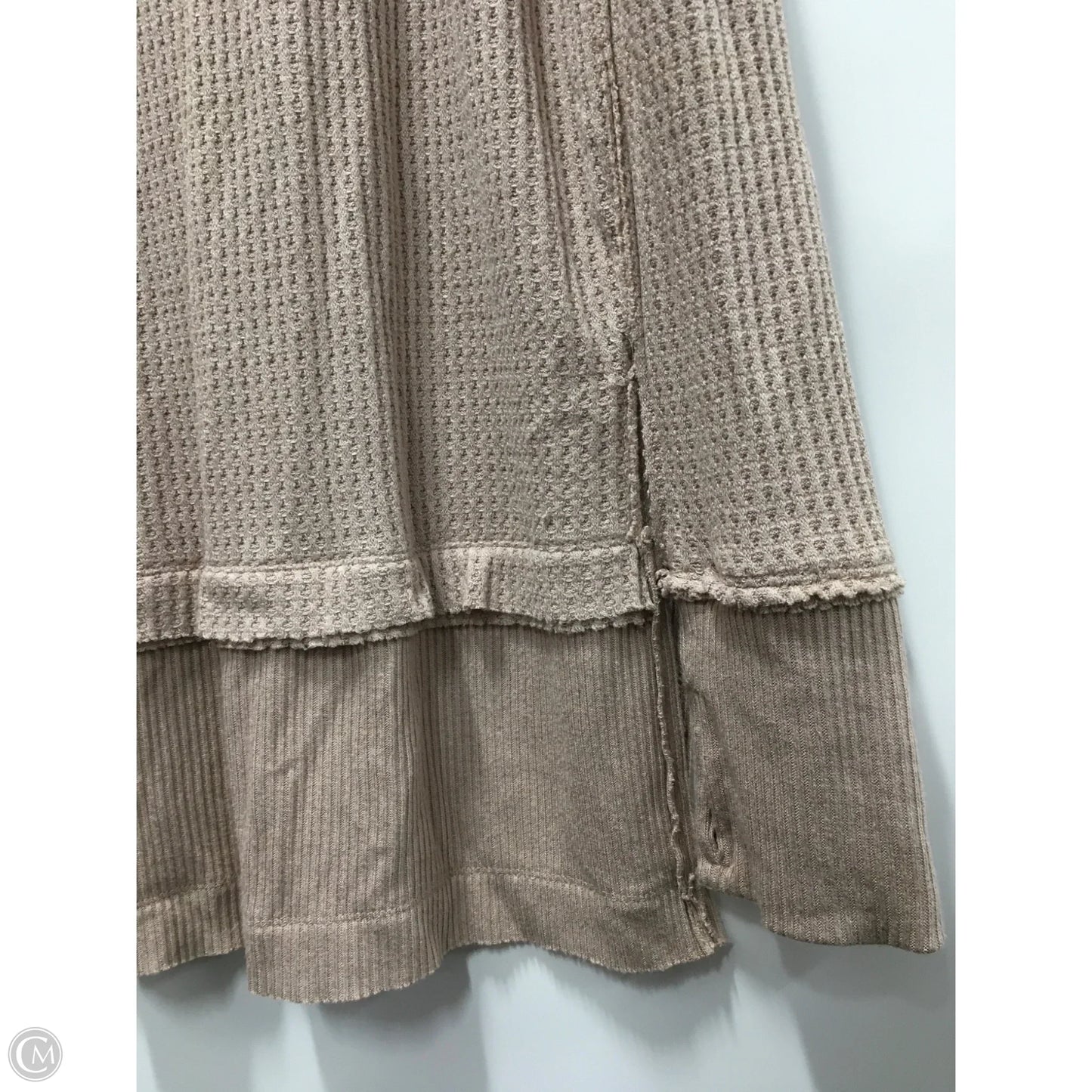 Top Long Sleeve By We The Free In Tan, Size: L