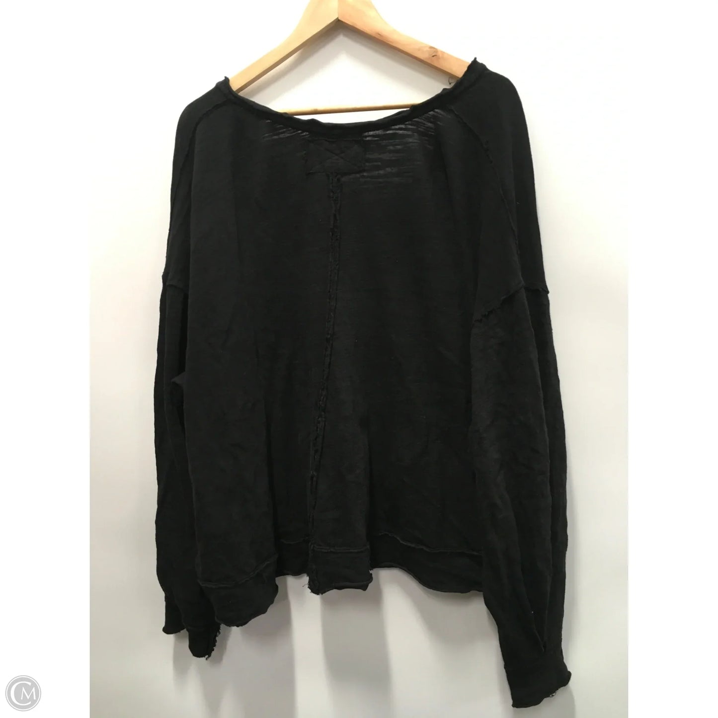 Top Long Sleeve By We The Free In Black, Size: M