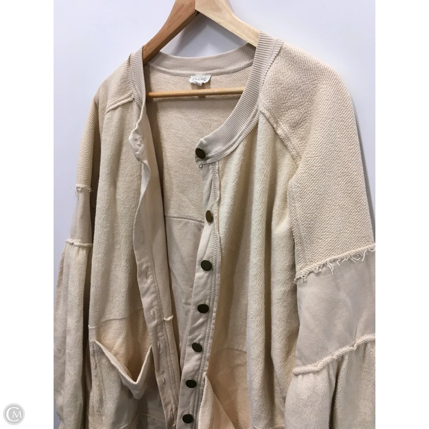 Jacket Other By Pilcro In Cream, Size: Xl