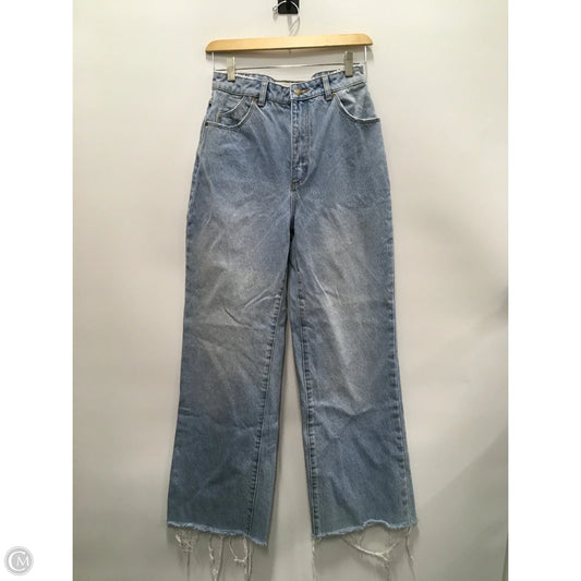 Jeans Wide Leg By Rollas In Blue Denim, Size: 4