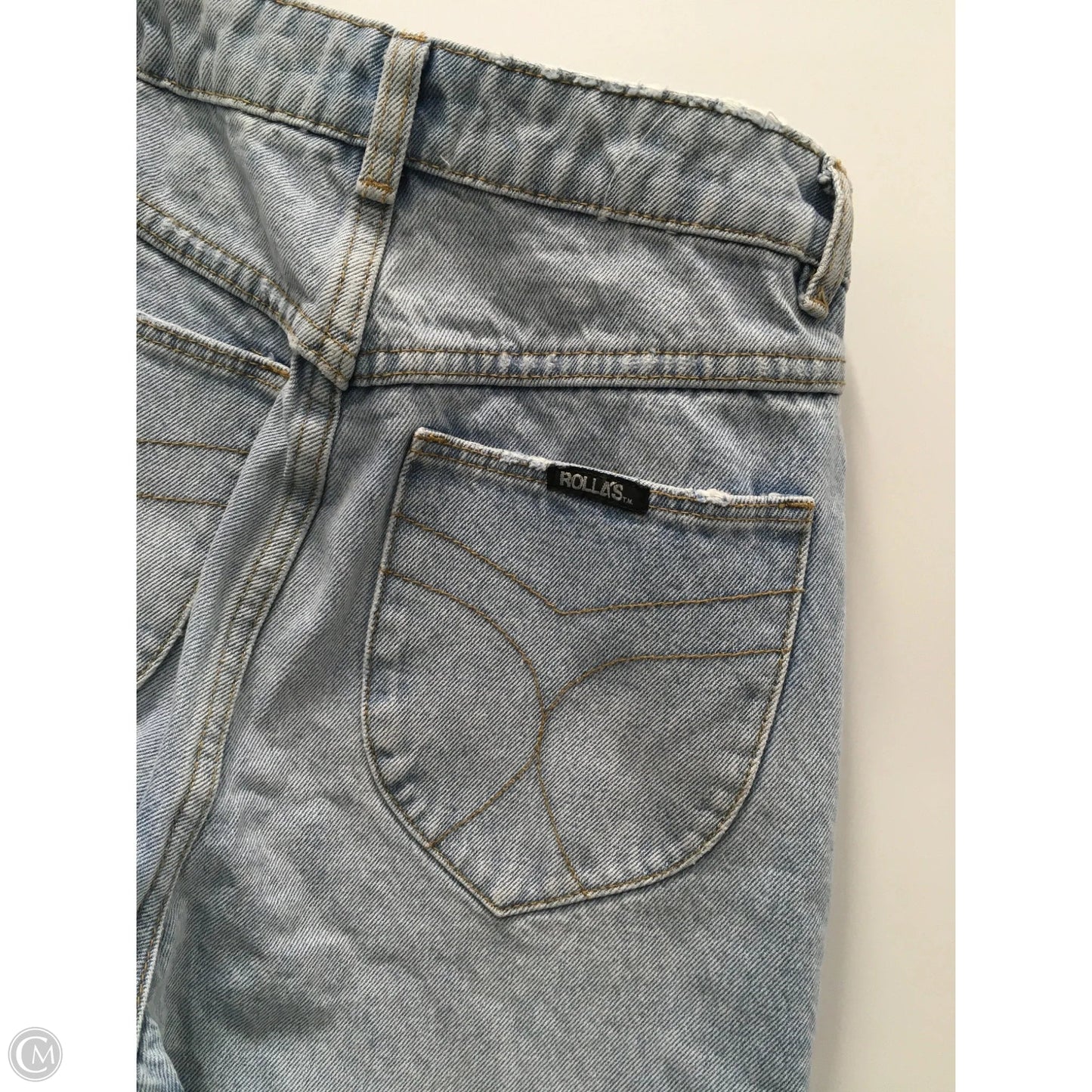 Jeans Wide Leg By Rollas In Blue Denim, Size: 4