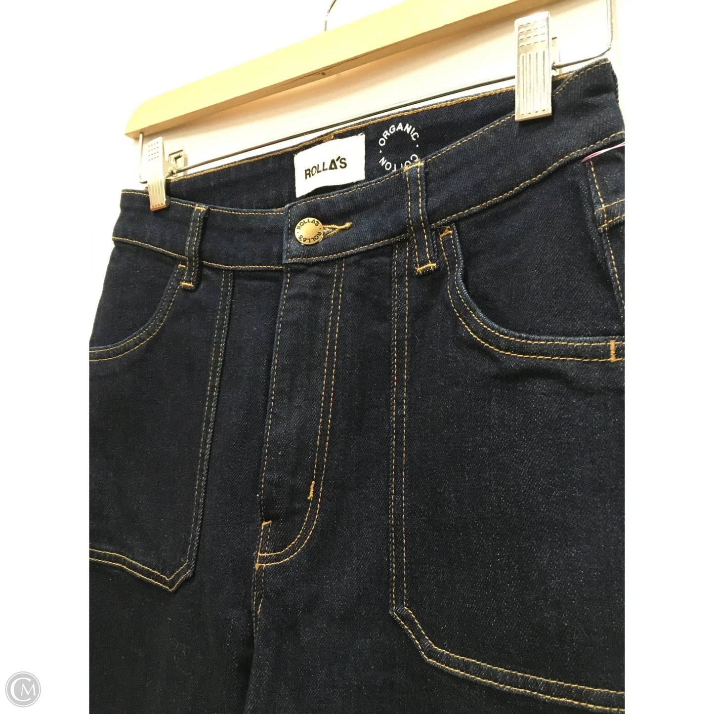 Jeans Boot Cut By Rollas In Blue Denim, Size: 4