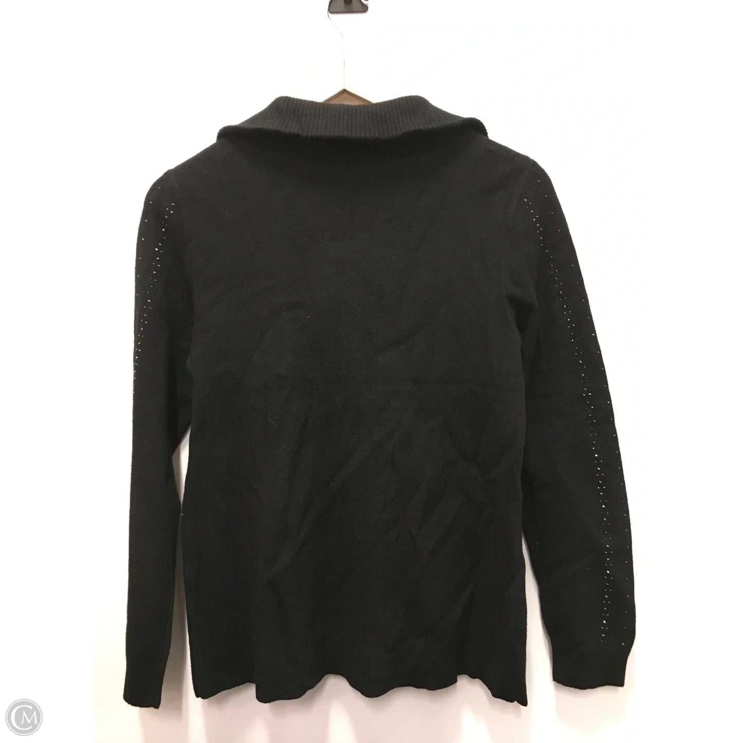 Sweater By Chicos In Black, Size: S