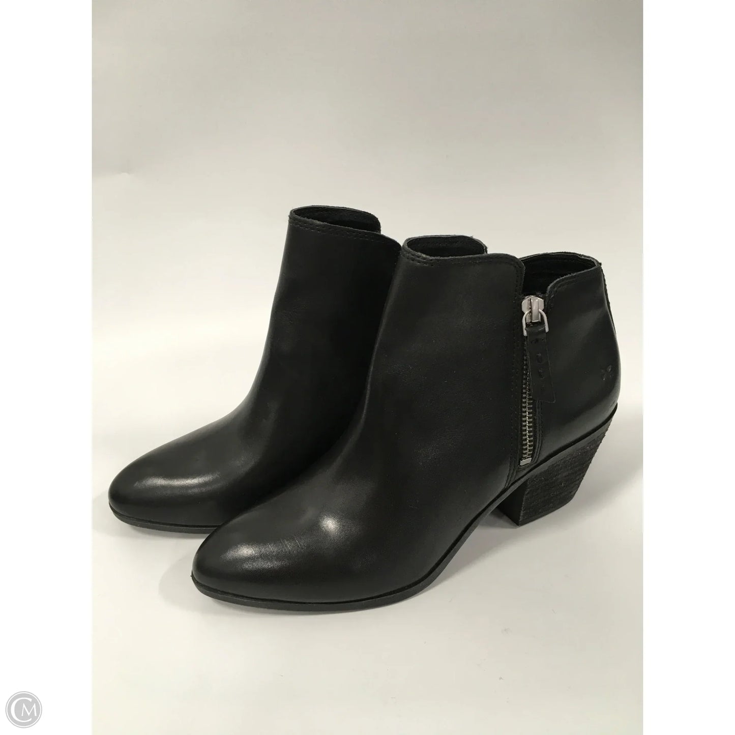 Boots Designer By Frye In Black, Size: 7.5