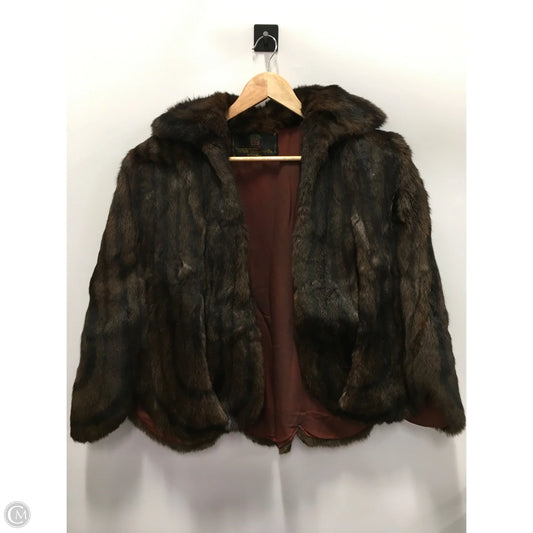Cape Fur By The Wm Hengerer Co. In Brown, Size: Osfm
