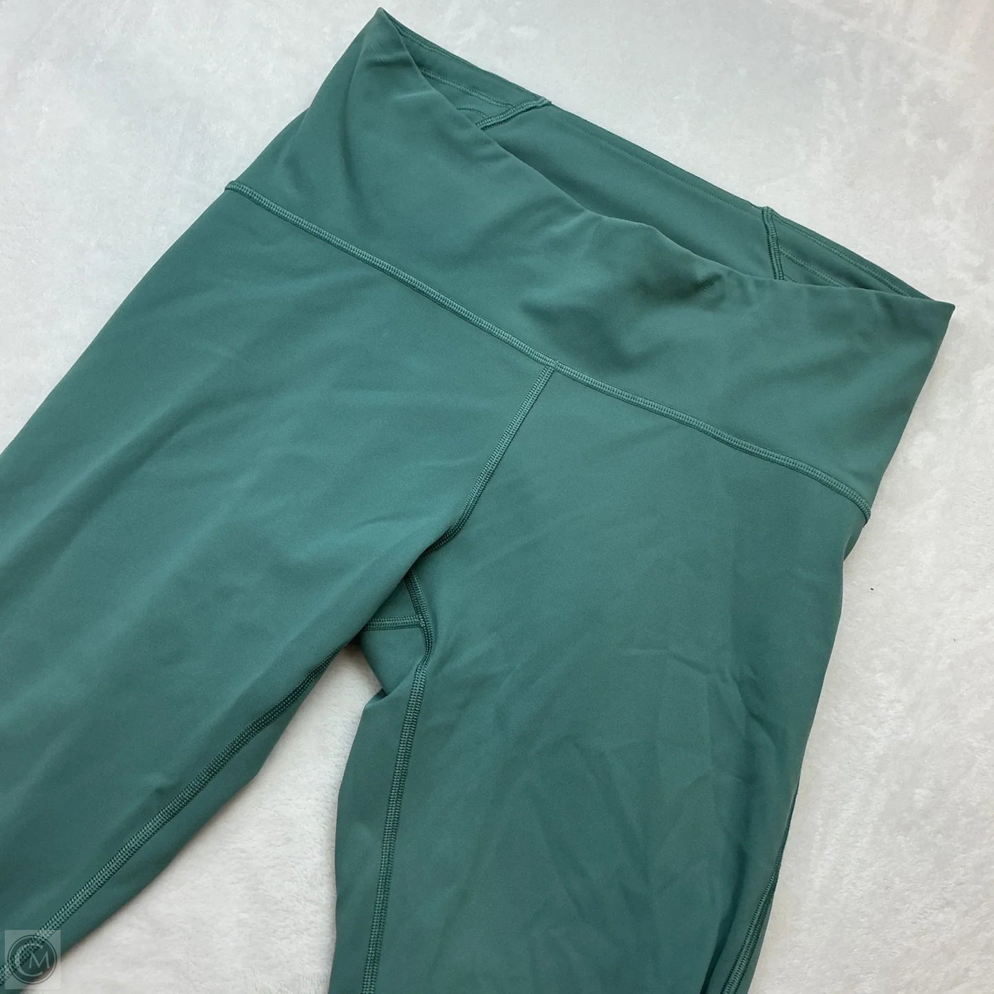 Athletic Leggings By Lululemon In Aqua, Size: 10