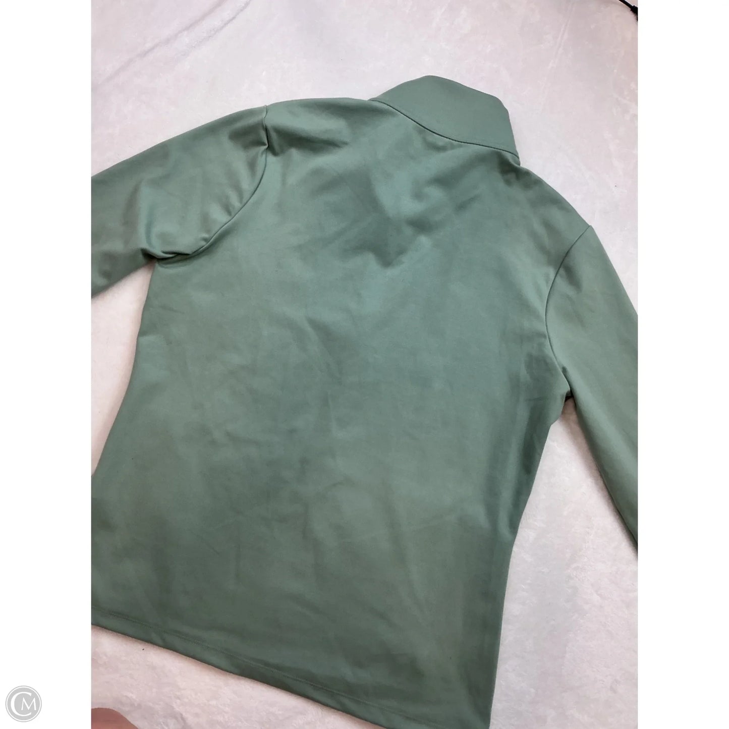 Athletic Jacket By Under Armour In Green, Size: L