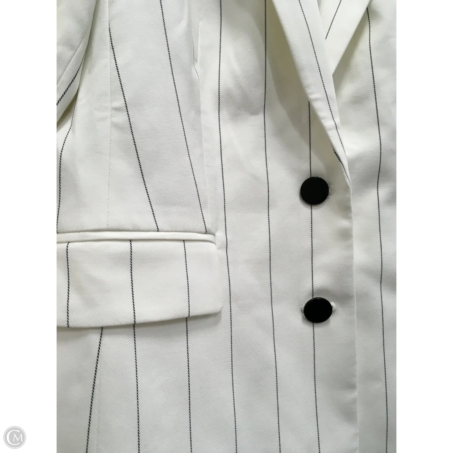 Blazer By Karl Lagerfeld In White, Size: S