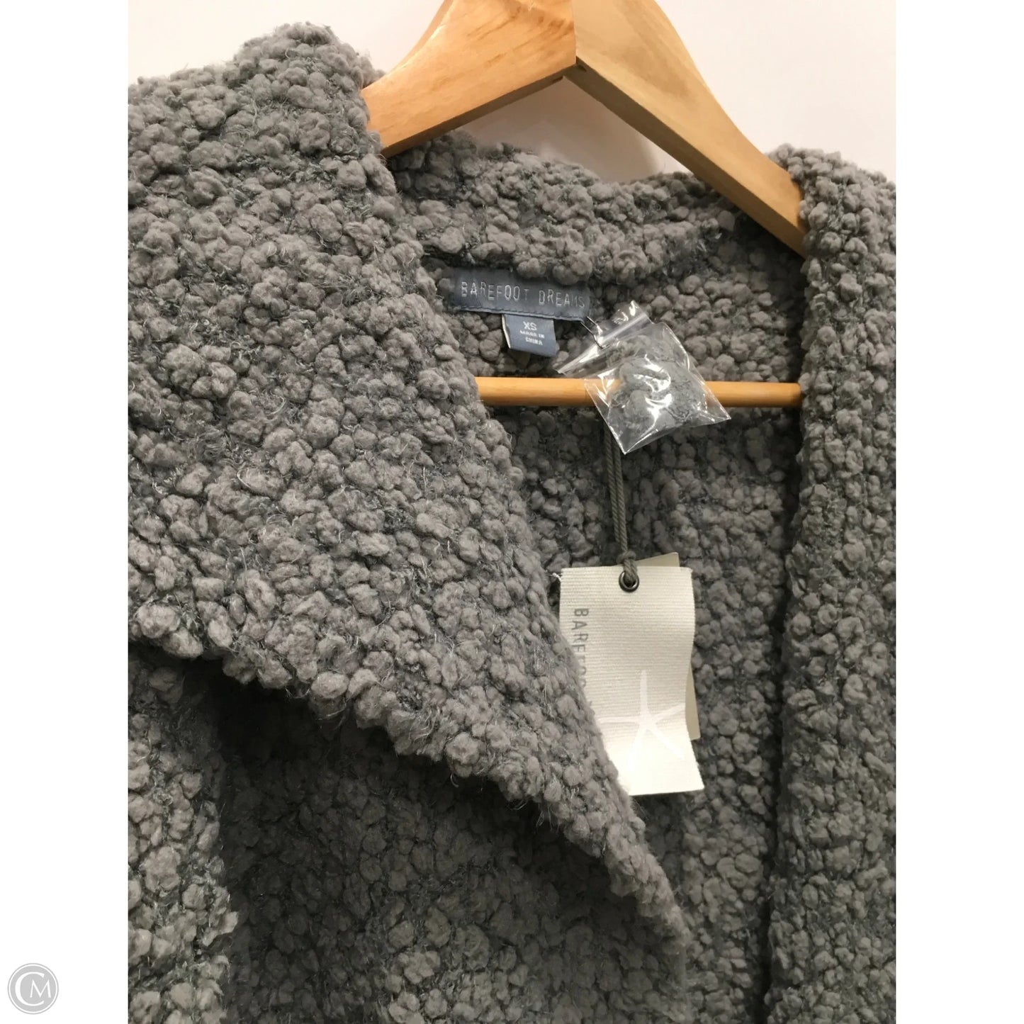 Sweater Cardigan By Barefoot Dreams In Grey, Size: Xs