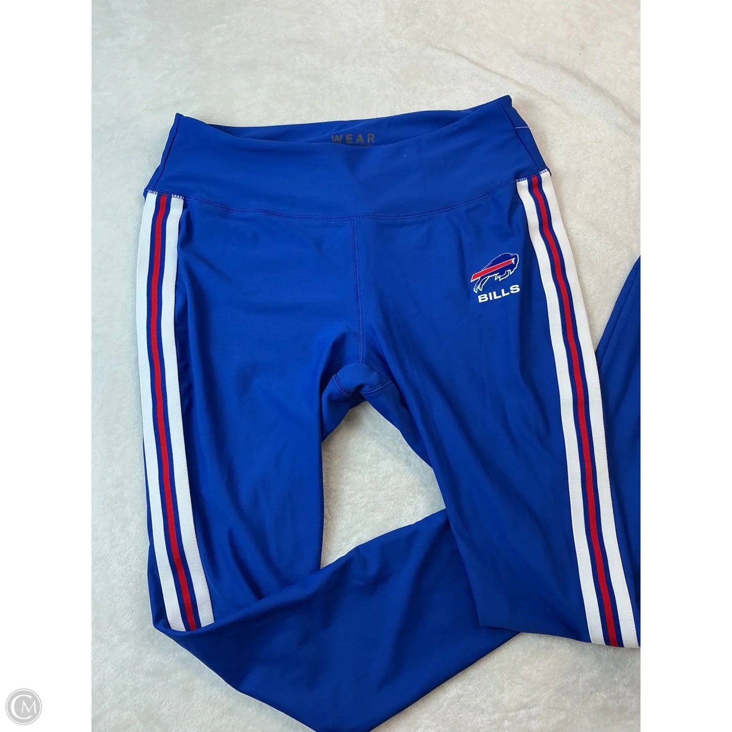 Athletic Leggings By Clothes Mentor In Blue Red & White, Size: L
