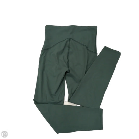 Athletic Leggings By Spanx In Green, Size: S