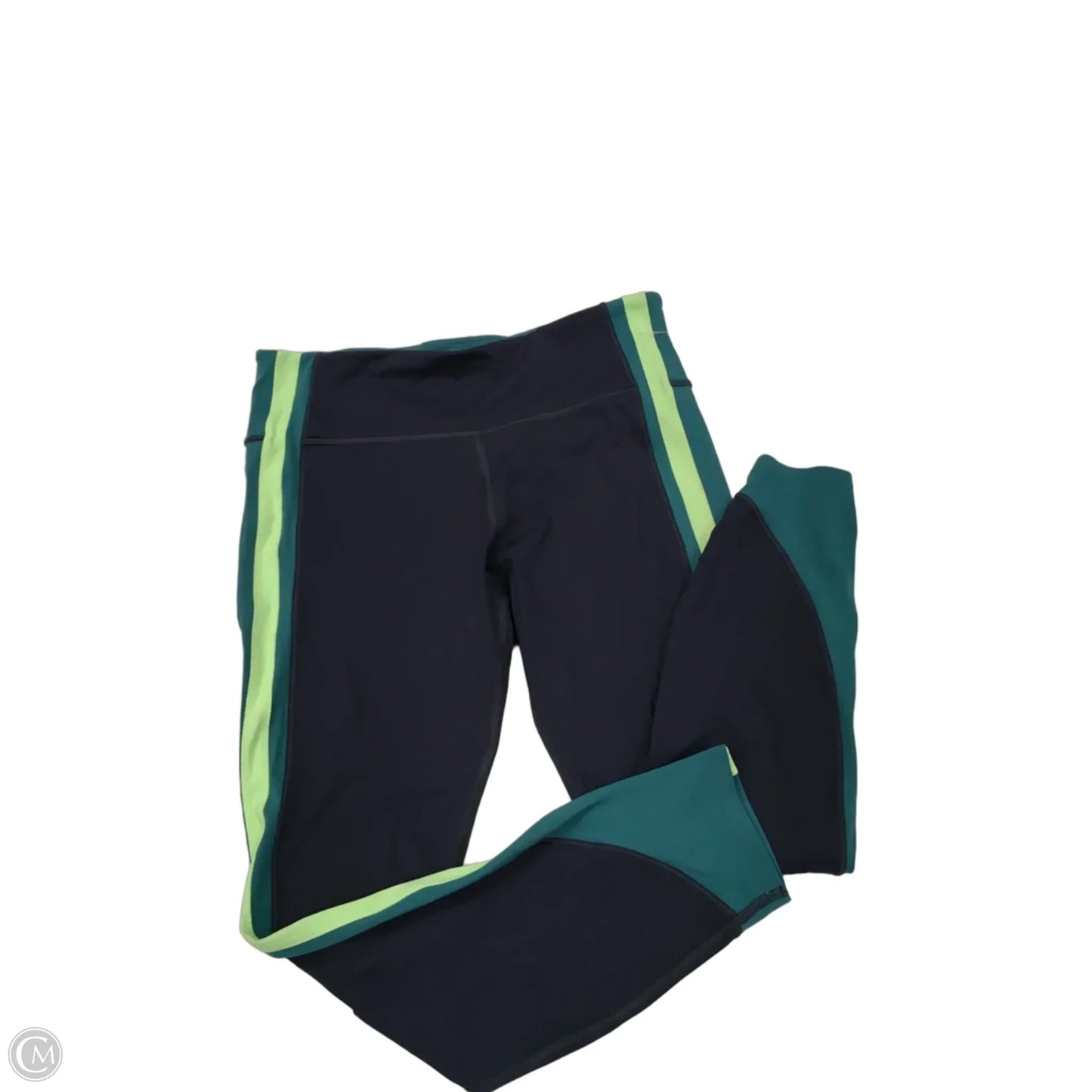 Athletic Leggings By Athleta In Blue, Size: L