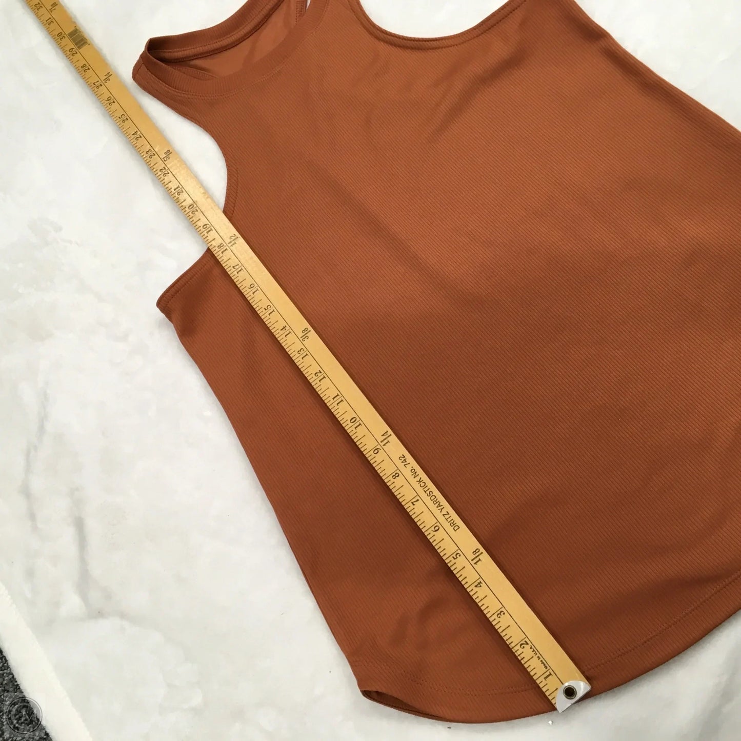Athletic Tank Top By Nike In Orange, Size: M