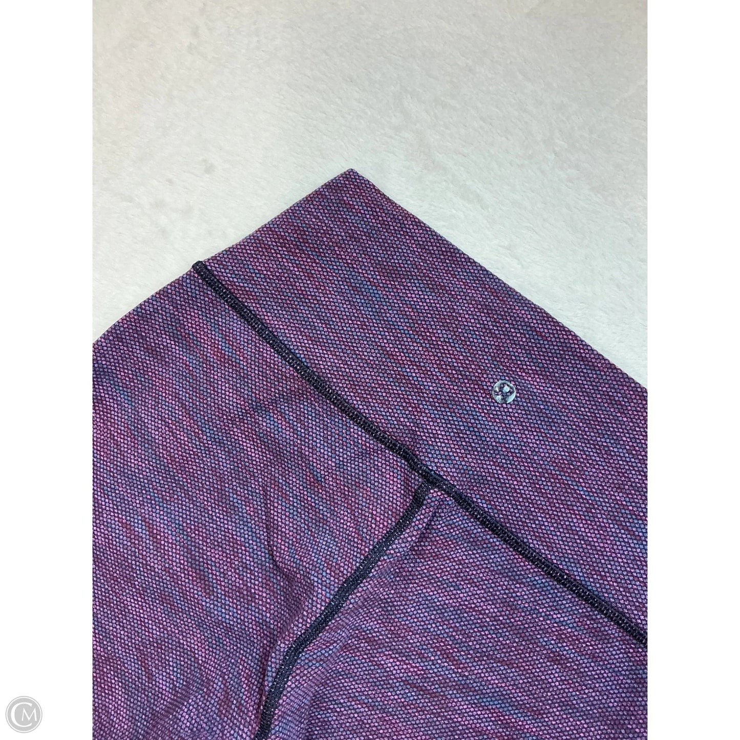 Athletic Leggings By Lululemon In Purple, Size: M