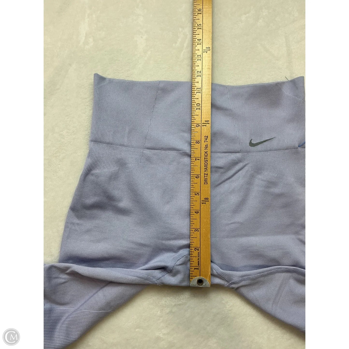 Athletic Leggings By Nike In Purple, Size: M