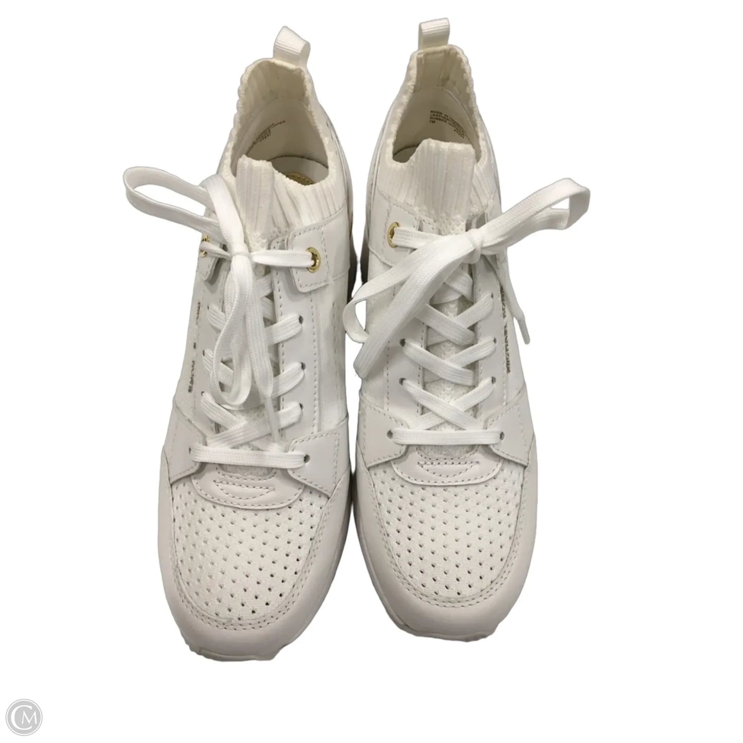 Shoes Designer By Michael Kors In White, Size: 7