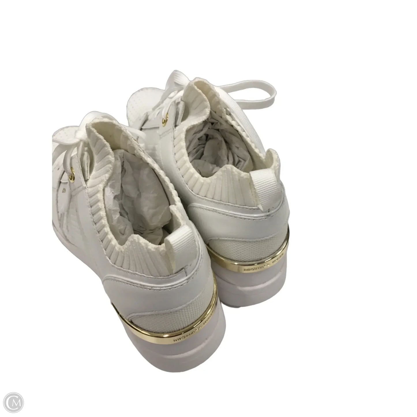Shoes Designer By Michael Kors In White, Size: 7