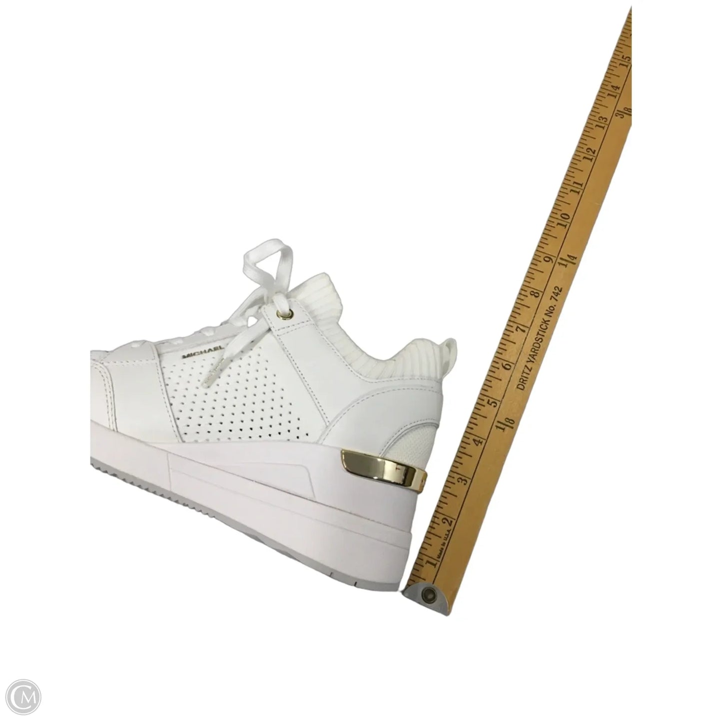 Shoes Designer By Michael Kors In White, Size: 7