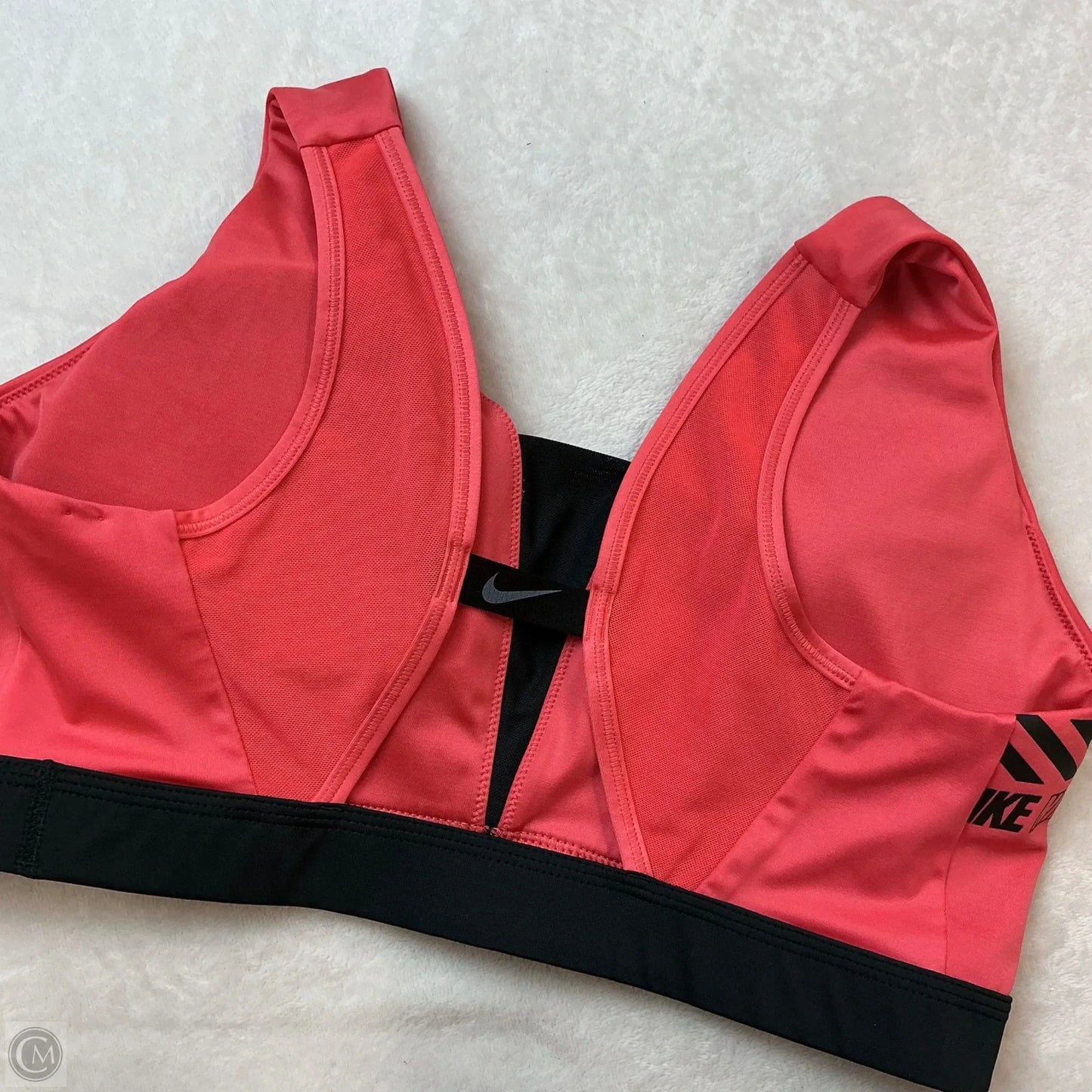 Athletic Bra By Nike In Orange, Size: Xl