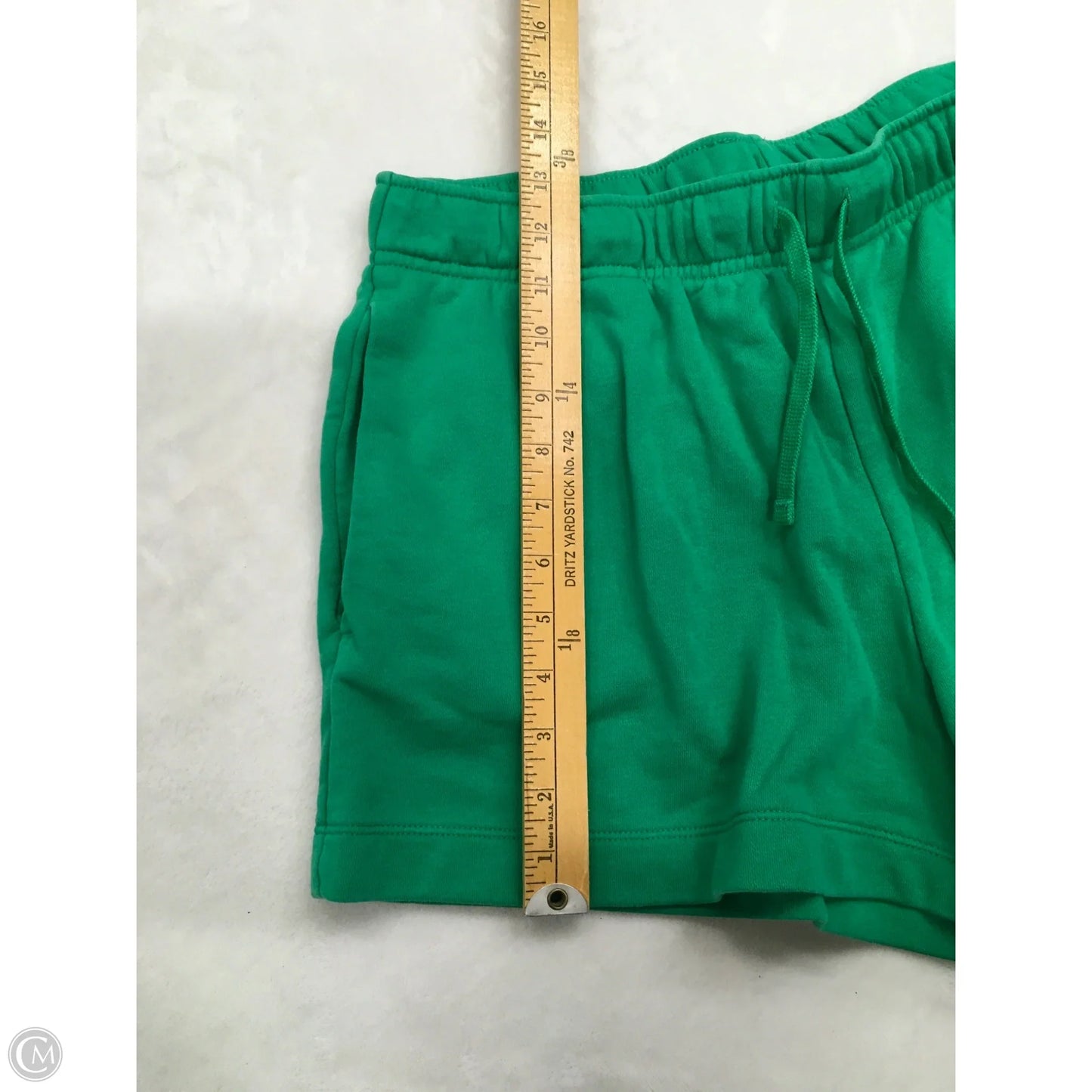 Athletic Shorts By Nike In Green, Size: L