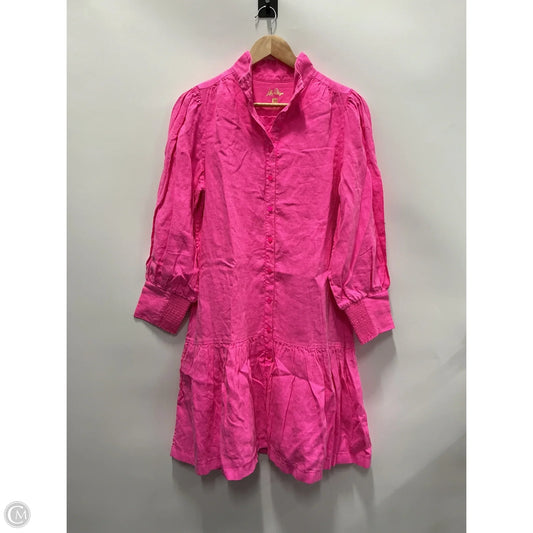 Dress Designer By Lilly Pulitzer In Pink, Size: M