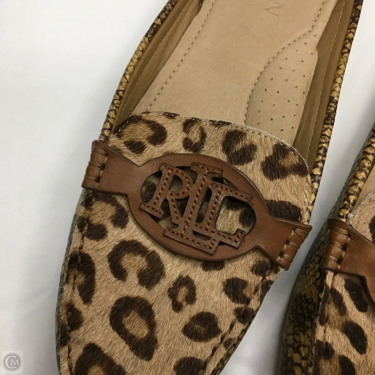 Shoes Flats By Lauren By Ralph Lauren In Animal Print, Size: 8