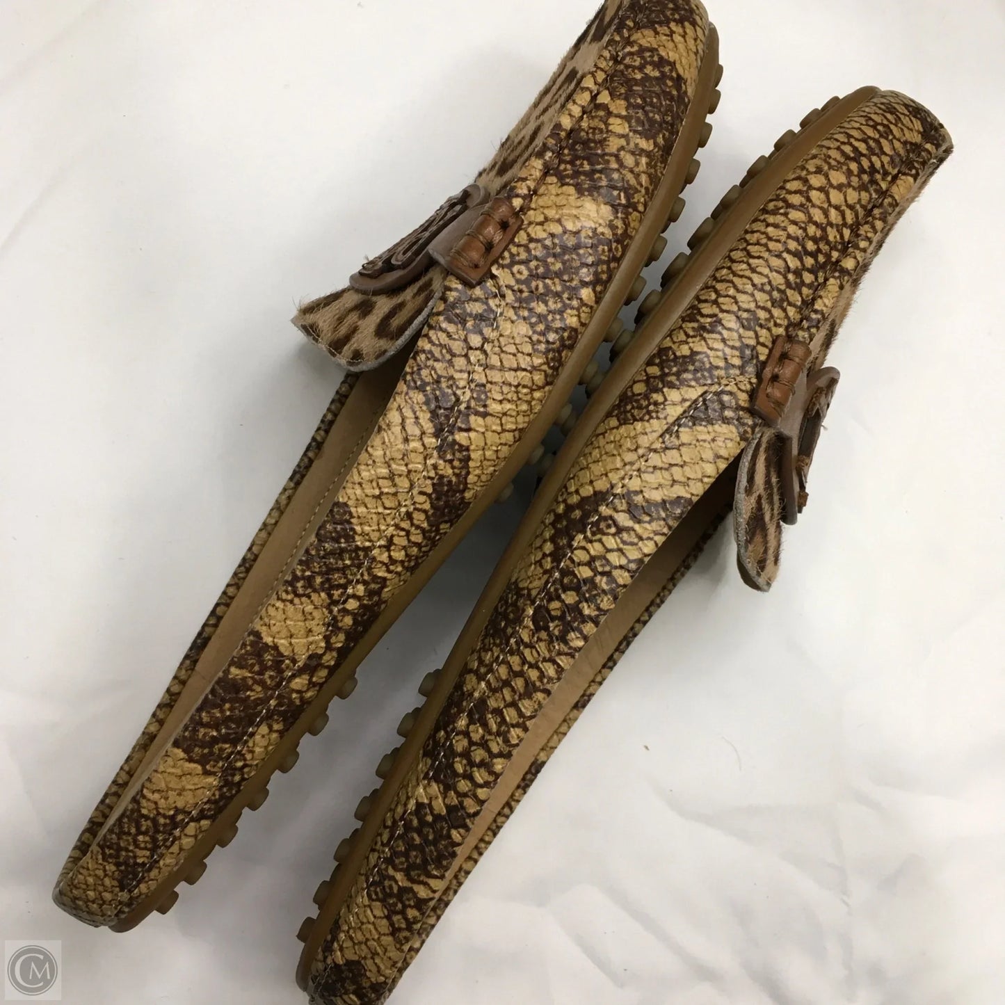 Shoes Flats By Lauren By Ralph Lauren In Animal Print, Size: 8
