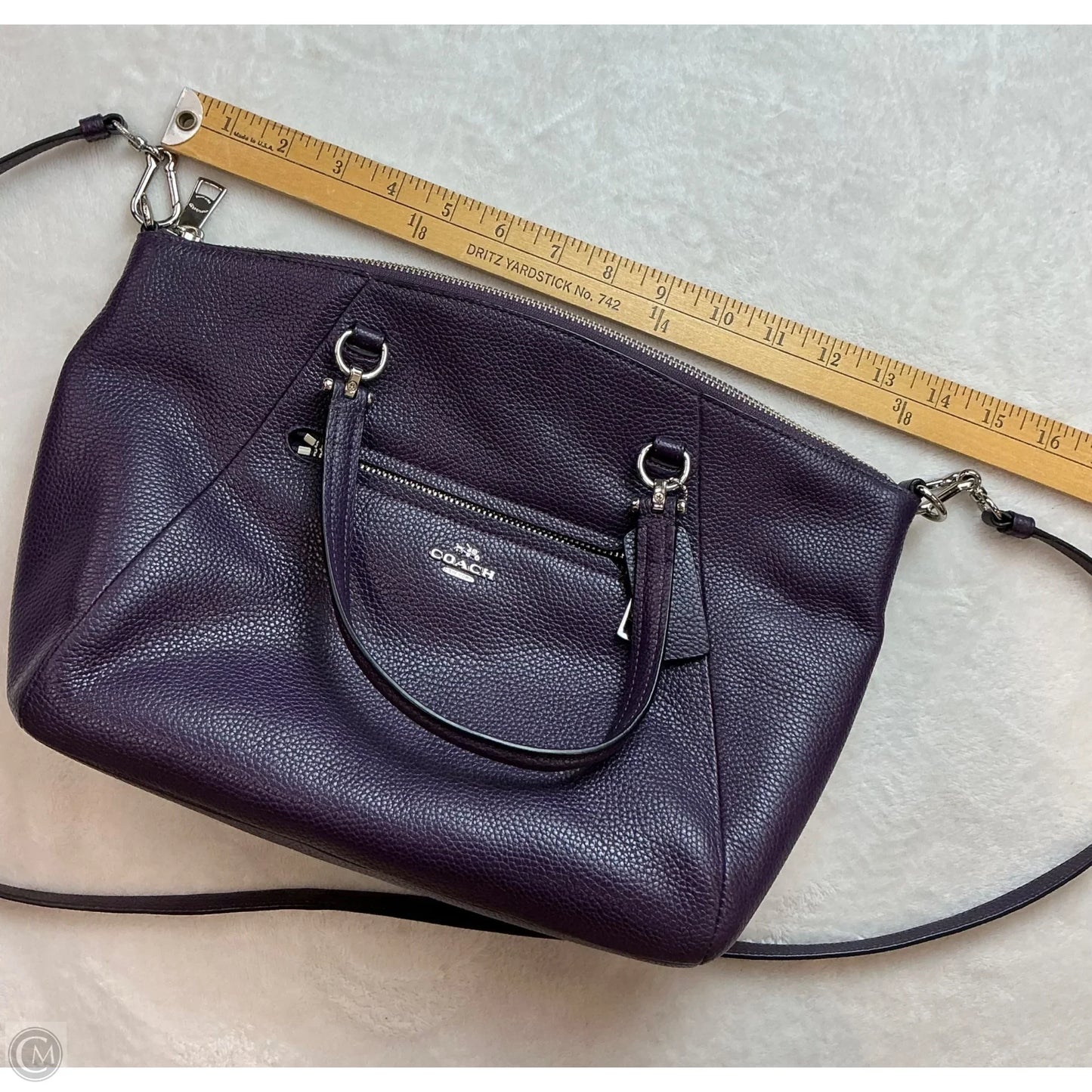 Handbag Designer By Coach, Size: Medium