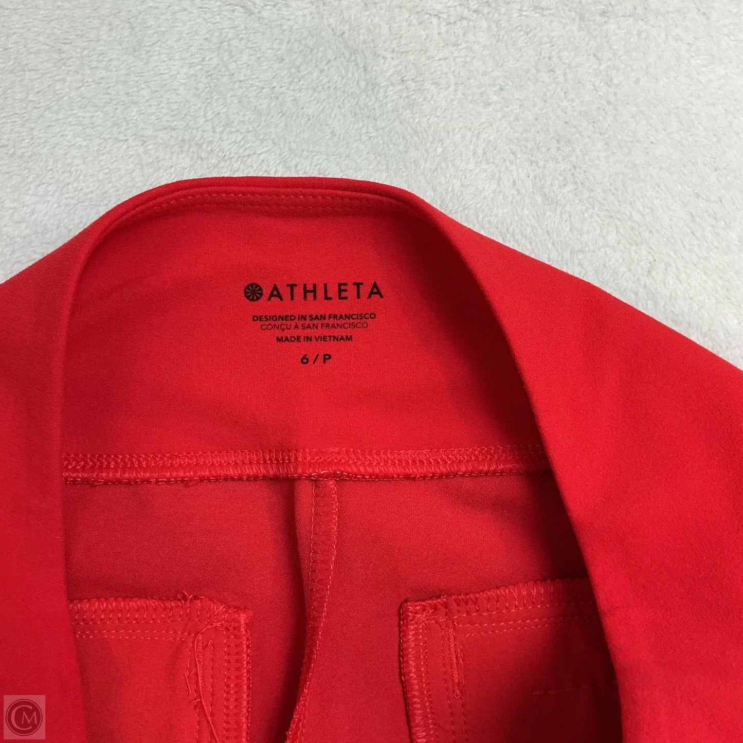 Athletic Pants By Athleta In Orange, Size: 6p