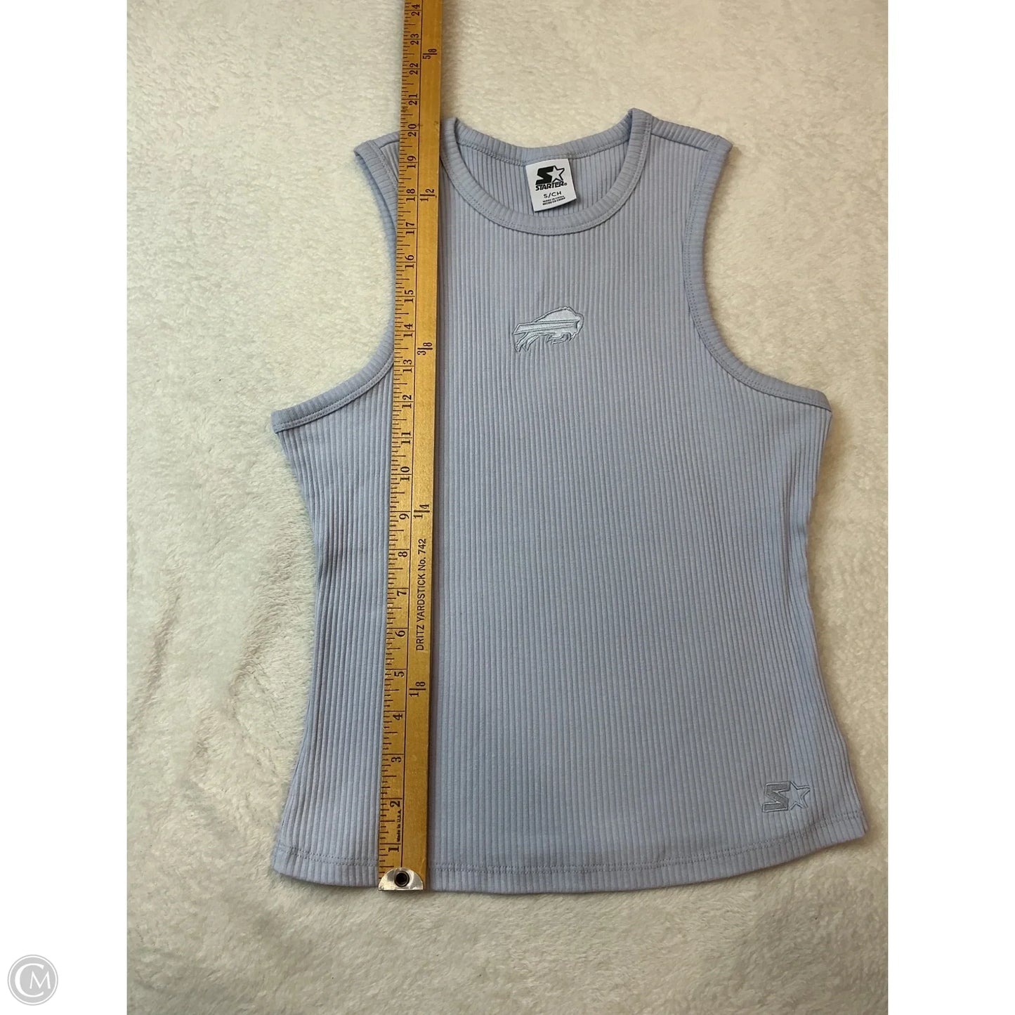 Athletic Tank Top By Clothes Mentor In Blue, Size: S