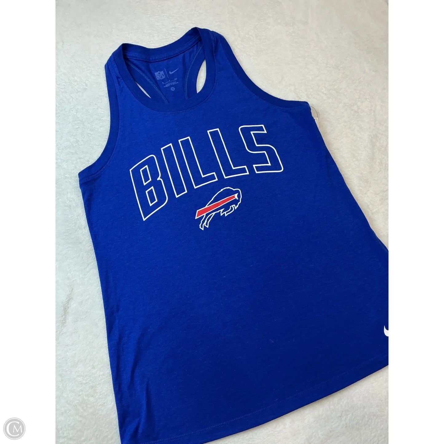 Athletic Tank Top By Nike In Blue, Size: S