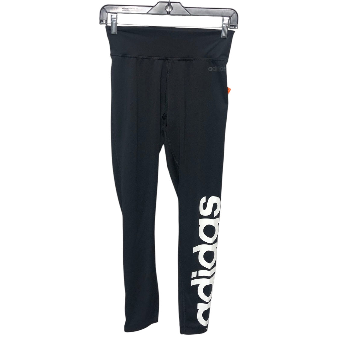 Athletic Leggings By Adidas In Black, Size:S