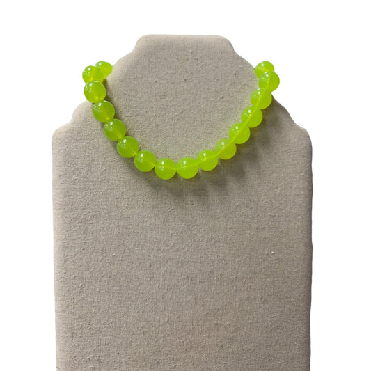 Necklace Statement By Cme In Green