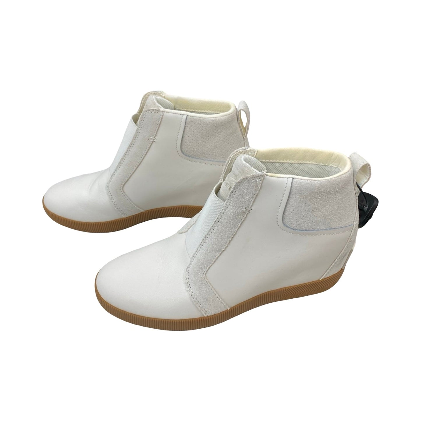Boots Designer By Sorel In Cream, Size:9.5